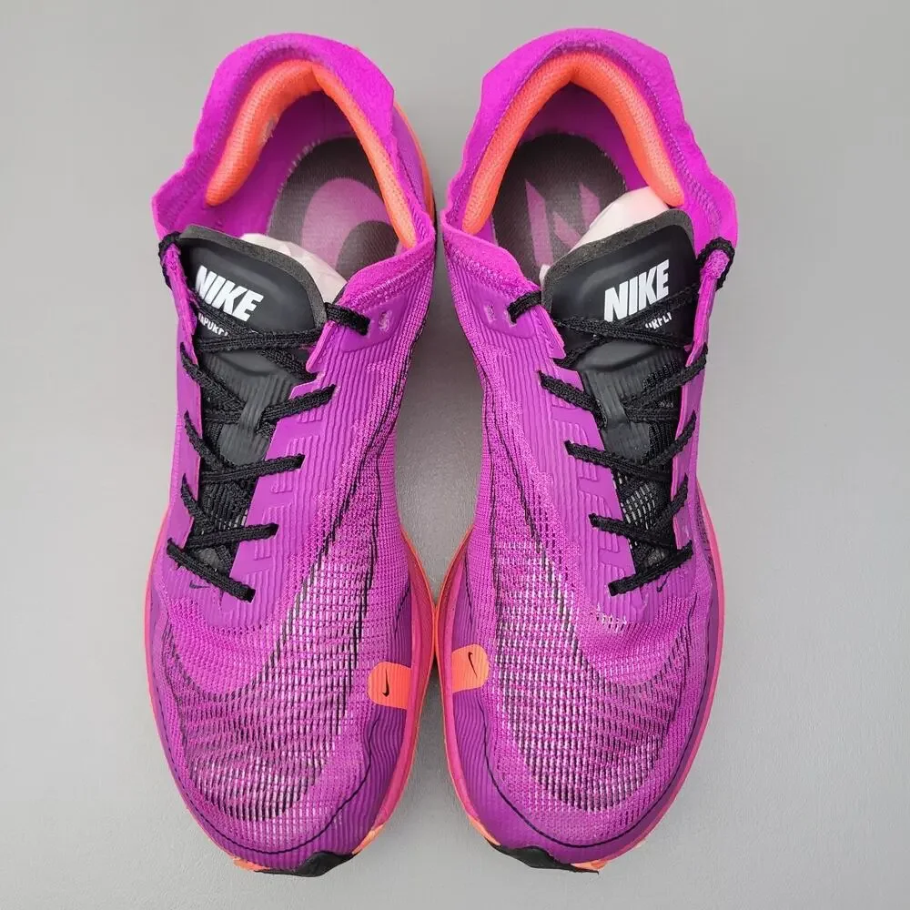 Nike ZoomX Vaporfly Next% 2 Shoes Womens 10.5 Purple Running Sneakers CU4123-501